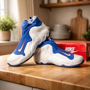 Nike Air Flightposite Knicks OG 2014 642307-100 Size 11.5 OG Box